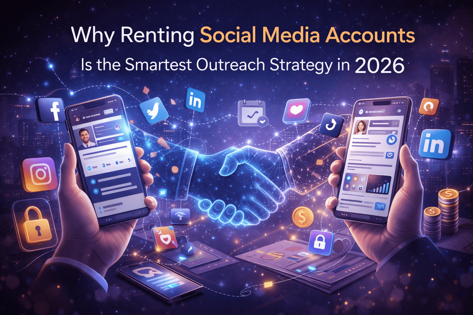 Why Renting Social Media Accounts Is the Smartest Outreach Strategy in 2026